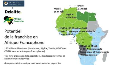 Créer sa franchise au Maghreb et en Afrique. Webinaire Gratuit le 21 janvier